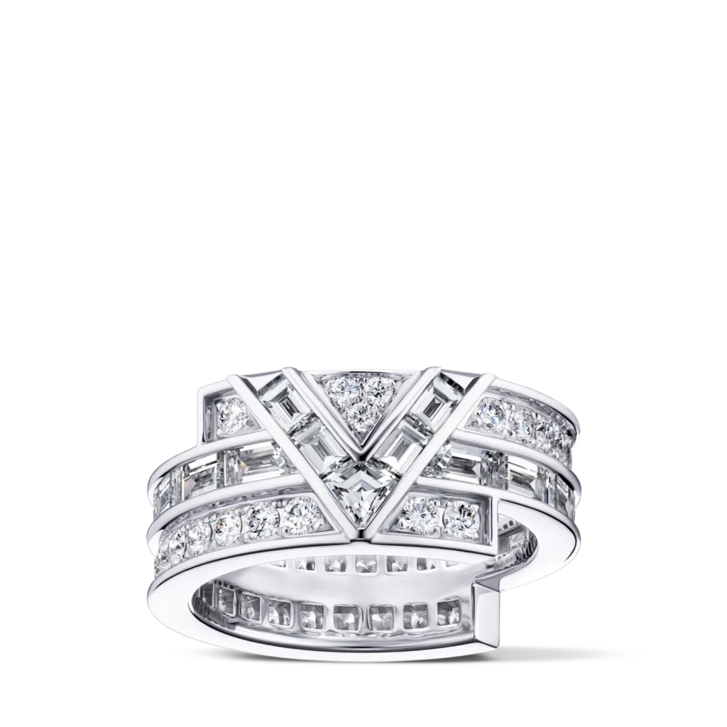 PURE V 18K Gold Diamond Ring