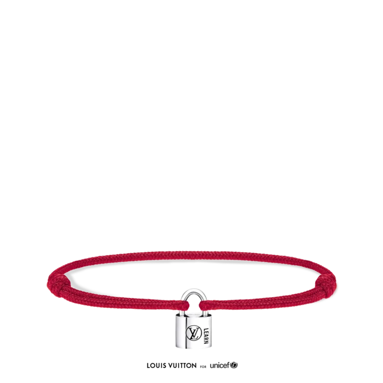 SILVER LOCKIT 925 Silver Coated Polyester Fiber Rope Bracelet