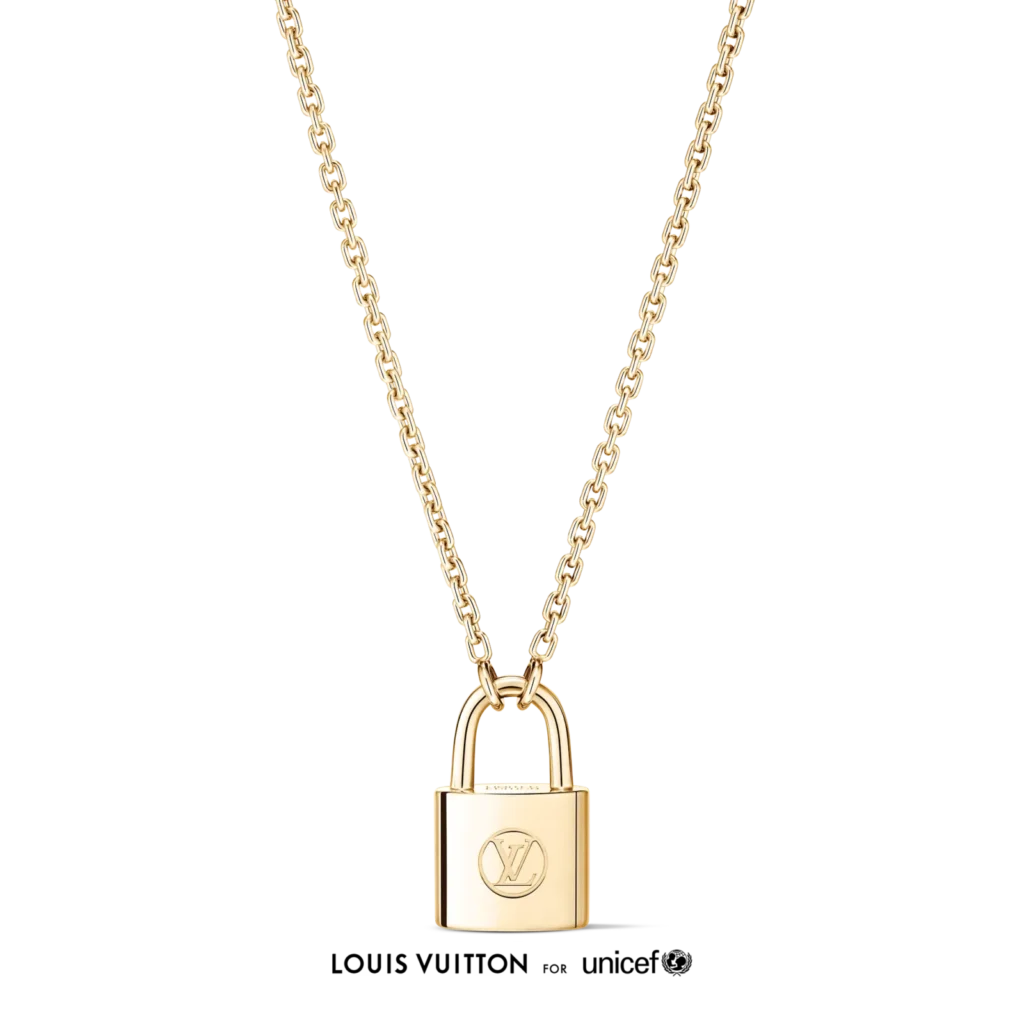 SILVER LOCKIT EXCLUSIVE GOLD EDITION 18K Gold Necklace product photograph