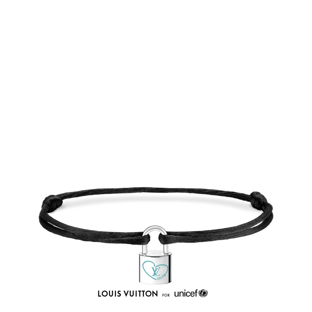 SILVER LOCKIT X FELIX LEE 925 silver lacquered polyester cord bracelet