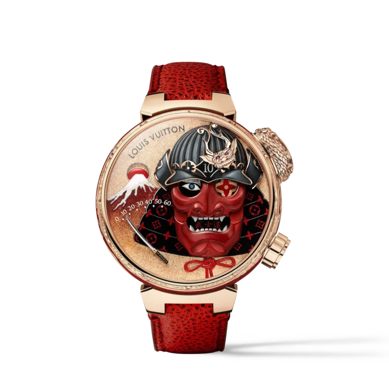 TAMBOUR BUSHIDO 18K Gold (Rose) Manual Watch, 46.8 mm