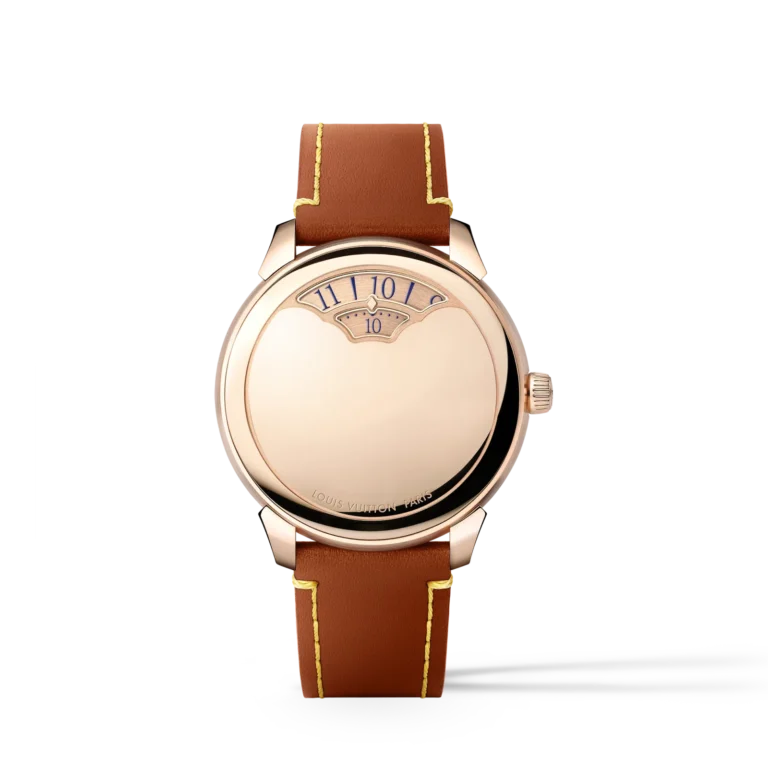 TAMBOUR CONVERGENCE 18K gold (rose gold) automatic watch, 37 mm
