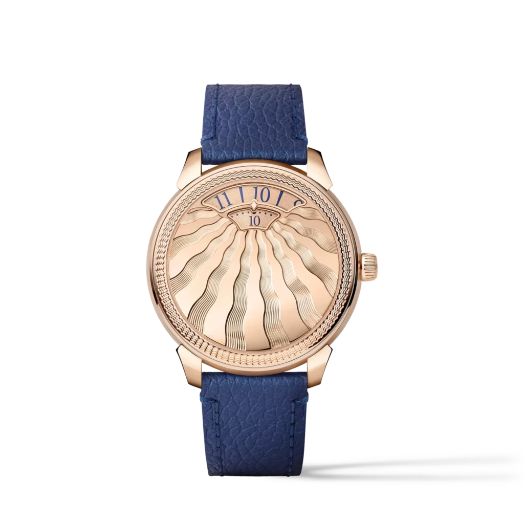 TAMBOUR CONVERGENCE 18K gold (rose gold) automatic watch, 37 mm product photograph