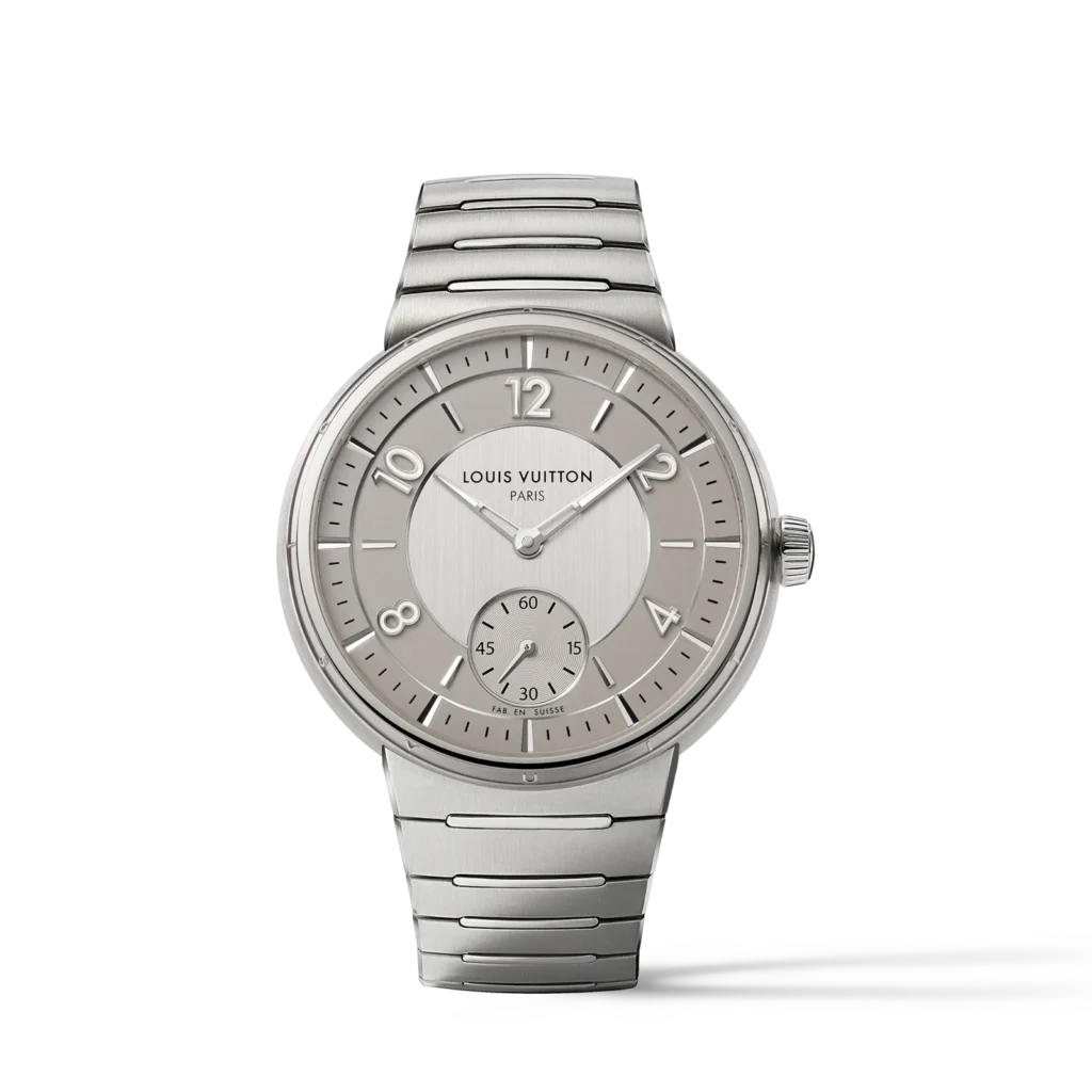 TAMBOUR stainless steel automatic watch, 40 mm product photograph