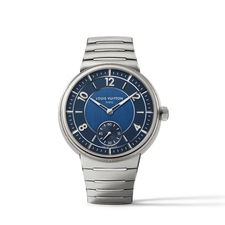 TAMBOUR stainless steel automatic watch, 40 mm