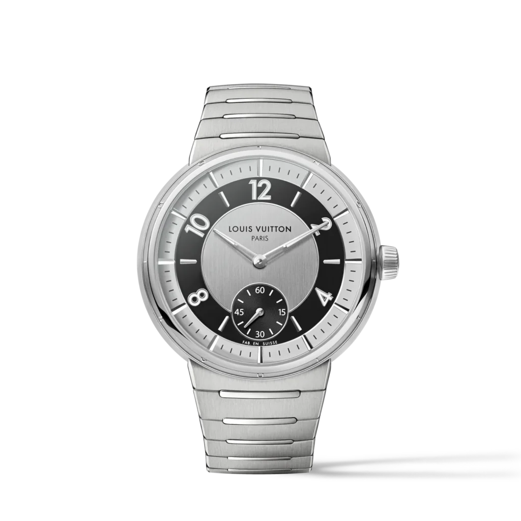 TAMBOUR stainless steel automatic watch, 40 mm product photograph