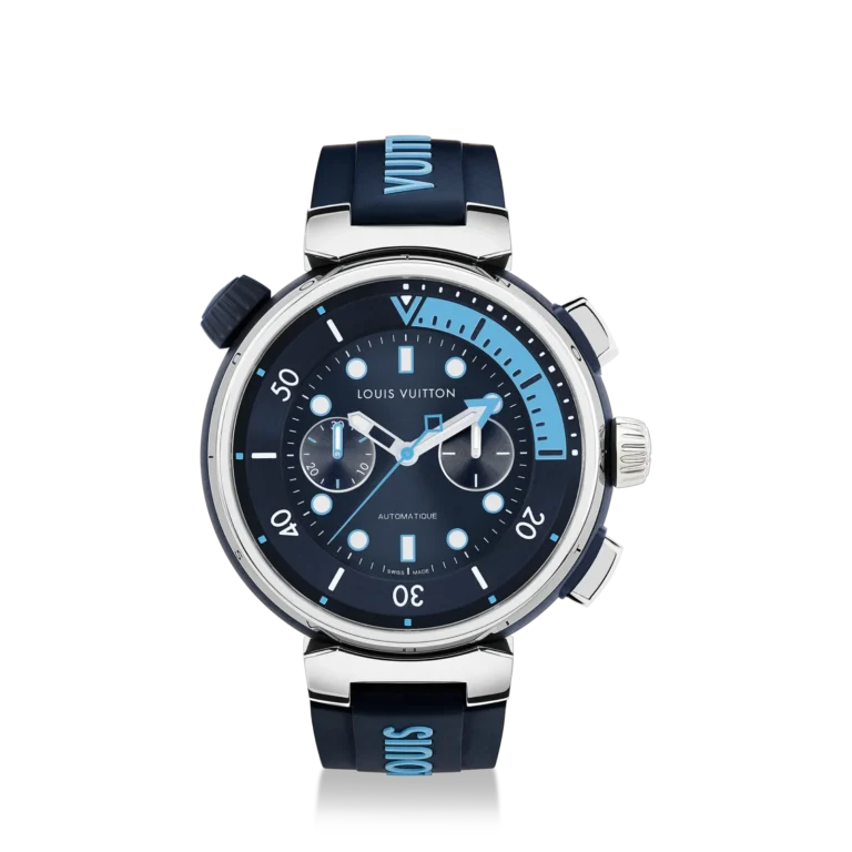 TAMBOUR STREET DIVER stainless steel automatic chronograph, 46 mm