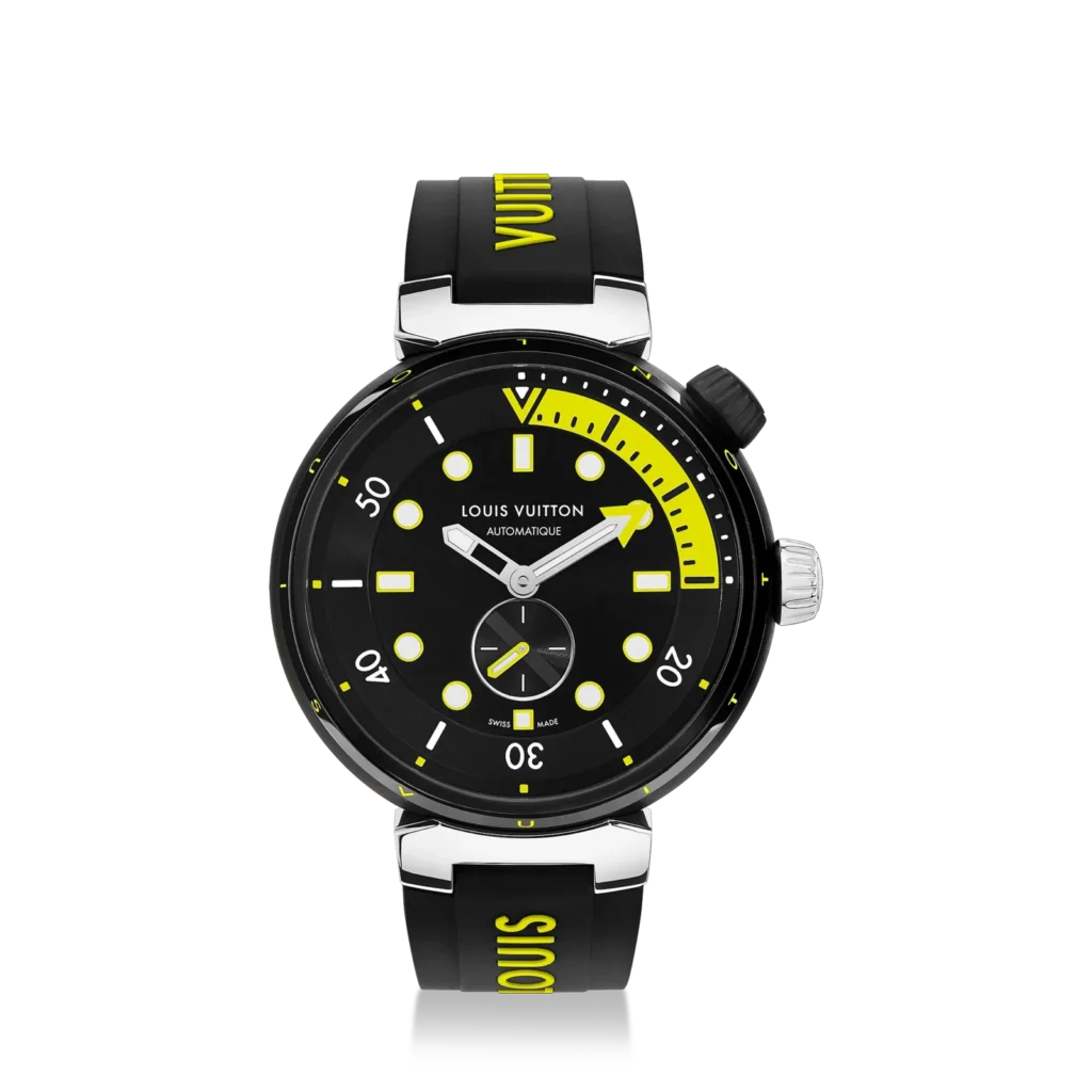 TAMBOUR STREET DIVER stainless steel automatic watch, 44 mm product photograph