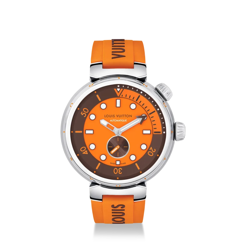 TAMBOUR STREET DIVER stainless steel automatic watch, 44 mm product photograph
