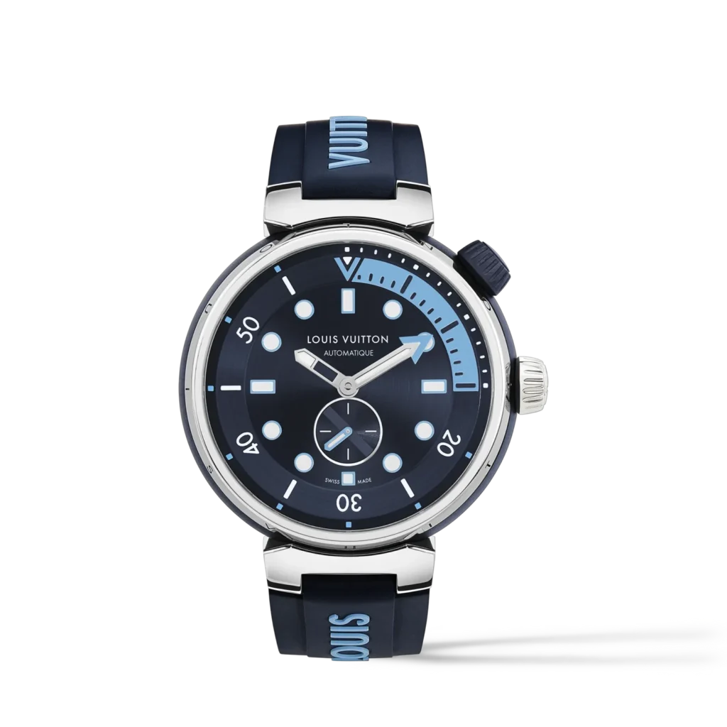 TAMBOUR STREET DIVER stainless steel automatic watch, 44 mm product photograph