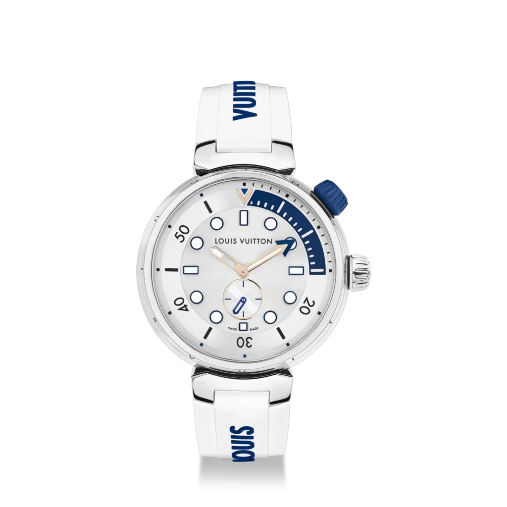TAMBOUR STREET DIVER stainless steel quartz watch, 39.5 mm product photograph