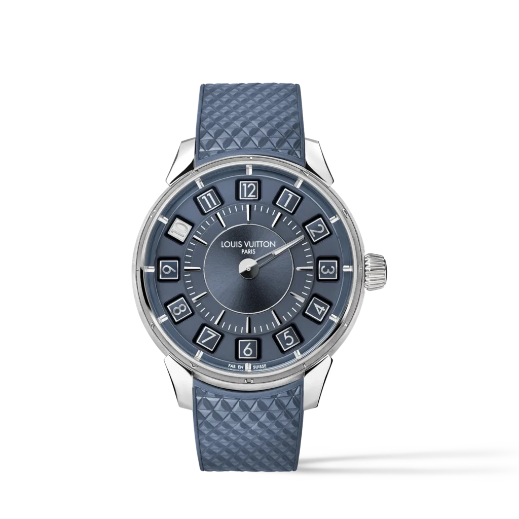 TAMBOUR TAIKO SPIN TIME 18K Gold (White) Automatic Watch, 39.5 mm product photograph
