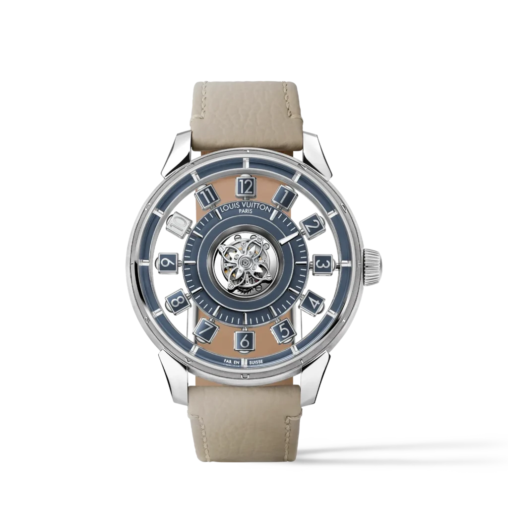 TAMBOUR TAIKO SPIN TIME AIR FLYING TOURBILLON 18K gold (white) automatic watch, 42.5 mm product photograph
