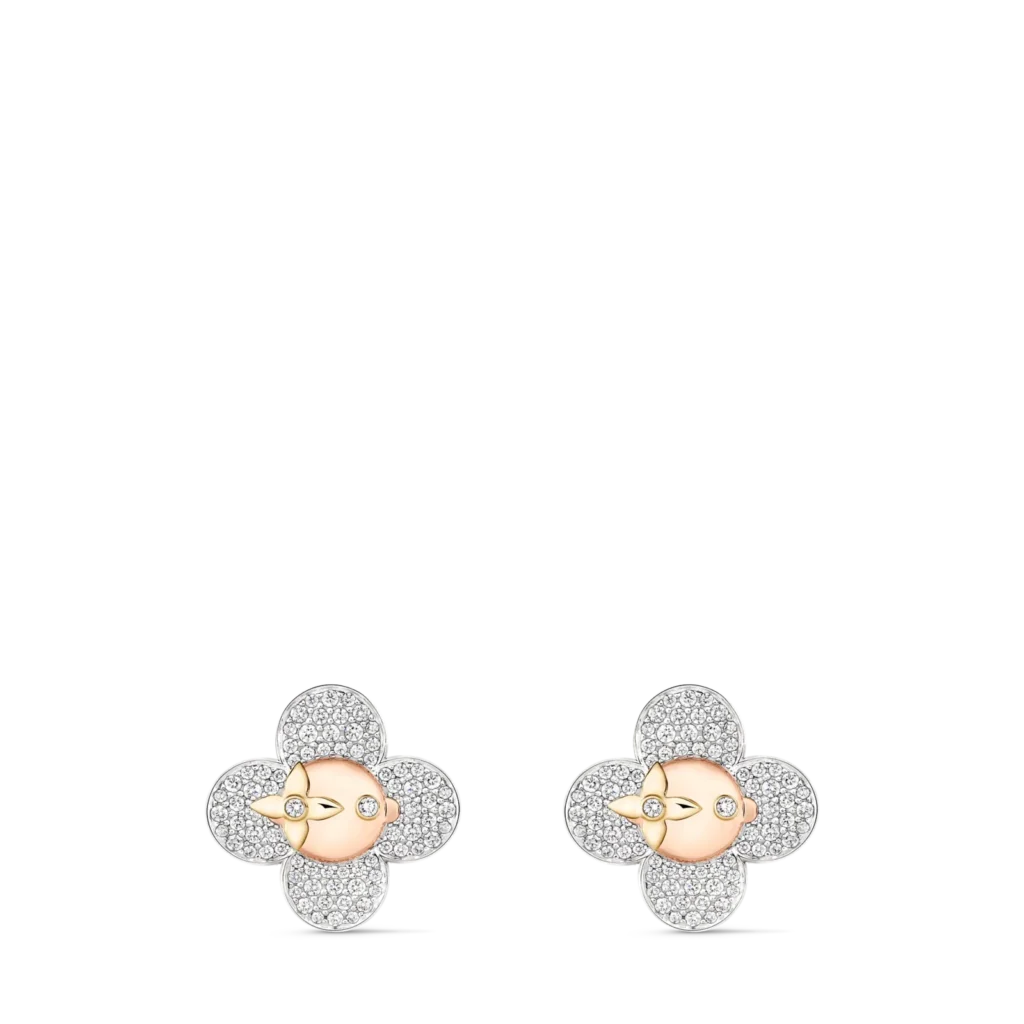 VIVIENNE 18K Gold Diamond Earrings