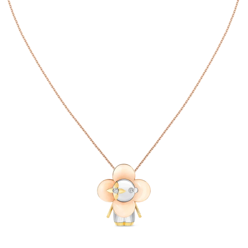 VIVIENNE 18K GOLD DIAMOND NECKLACE