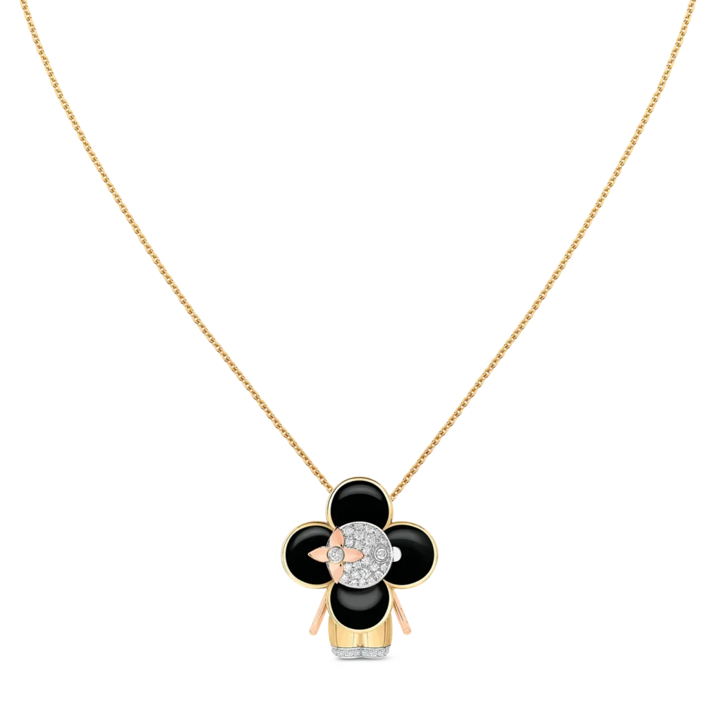 VIVIENNE 18K GOLD DIAMOND NECKLACE