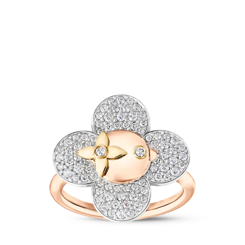 VIVIENNE 18K Gold Diamond Ring