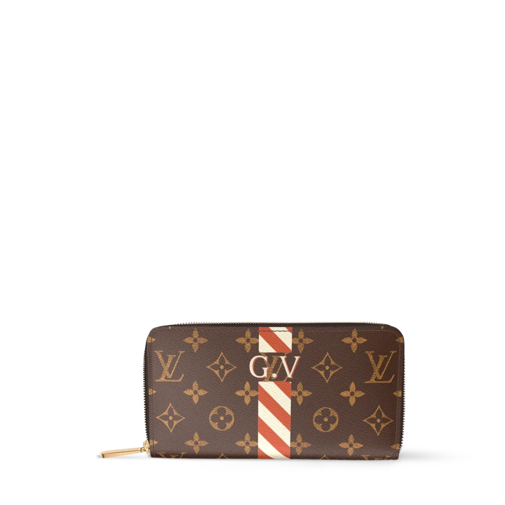 ZIPPY MON MONOGRAM wallet product photograph